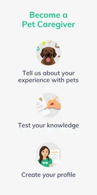 Wag! Pet Caregiver android App screenshot 0